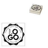 Upload Business LogoプロフェッショナルSelf-Inking Stam ラバースタンプ (押印)