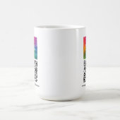 Upload Business Logo Custom QR Code Template モーフィングマグカップ (中央)