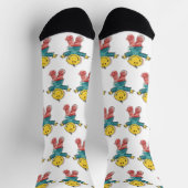 Upload Childs Drawing Turn Kids Artwork to Socks ソックス (上部)