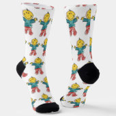 Upload Childs Drawing Turn Kids Artwork to Socks ソックス (傾斜あり)