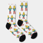 Upload Childs Drawing Turn Kids Artwork to Socks ソックス (右)