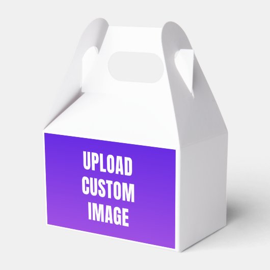 Upload Custom 2 Image - Add Your Own To Print On A フェイバーボックス (正面サイド)