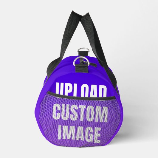 Upload Custom 4 Image - Add Your Own To Print On A ダッフルバッグ (右)