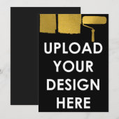 Upload Custom 5x7" Blank Promotional Business 招待状 (正面/裏面)