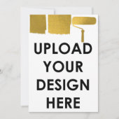 Upload Custom 5x7" Blank Promotional Business 招待状 (正面)