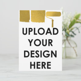 Upload Custom 5x7" Blank Promotional Business 招待状