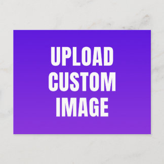 Upload Custom Image - Add Your Own To Print On A シーズンポストカード