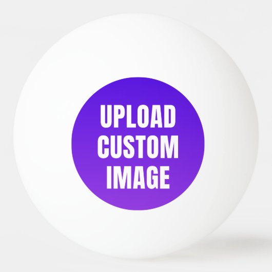 Upload Custom Image - Add Your Own To Print On A 卓球ボール (正面)