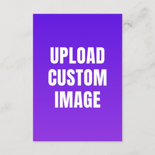 Upload Custom Image - Add Your Own To Print On A 招待状 (正面)