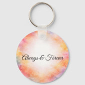 Upload His Photo- Personalized Custom Gift for Him キーホルダー (裏面)