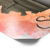 Upload His Photo- Personalized Custom Gift for Him フォトプリント (角)