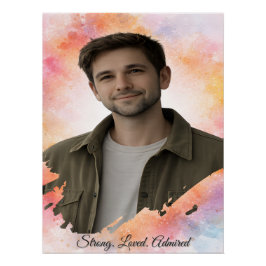 Upload His Photo- Personalized Custom Gift for Him ポスター