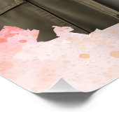 Upload His Photo- Personalized Custom Gift for Him ポスター (コーナー)