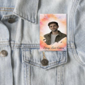 Upload His Photo- Personalized Custom Gift for Him 缶バッジ (インサイチュ)