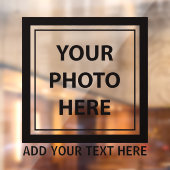 Upload Picture Photo & Add Text – Customize ウィンドウサイン (シート2)