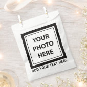 Upload Picture Photo & Add Text – Customize フェイバーバッグ (クリップ留めされた状態)
