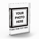 Upload Picture Photo & Add Text – Customize フォトブロック (左)