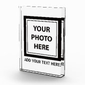 Upload Picture Photo & Add Text – Customize フォトブロック (右)
