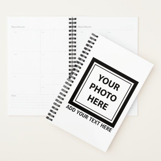 Upload Picture Photo & Add Text – Customize プランナー手帳 (ディスプレー)