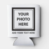 Upload Picture Photo & Add Text – Customize 缶クーラー (裏面)