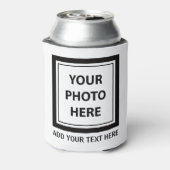 Upload Picture Photo & Add Text – Customize 缶クーラー (缶裏面)