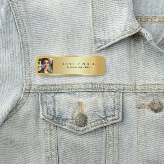 Upload Your Business Logo / Photo Template 名札 (インサイチュ)