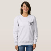 Upload Your Company Logo Custom Business Crewneck スウェットシャツ (正面フル)