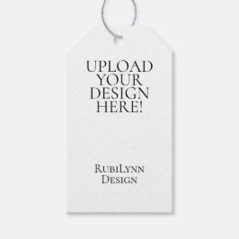 Upload Your Design Here Custom Gift Tag ギフトタグ