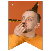 Upload Your Funny Photo Selfie Party  バンティングフラッグ (第3の旗)