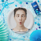  Upload Your Funny Photo Selfie Party  ペーパープレート (パーティー)