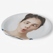  Upload Your Funny Photo Selfie Party  ペーパープレート (アングル)