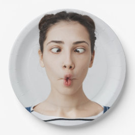  Upload Your Funny Photo Selfie Party  ペーパープレート