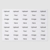 Upload Your Image Template Decoupage 薄葉紙 (正面)