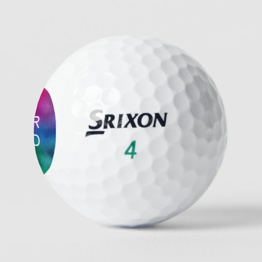 Upload Your Logo Here Srixon Soft Feel 13 12 Pack ゴルフボール (ロゴ)