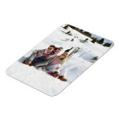 Upload Your Own Artwork Painting Drawing マグネット (左側)