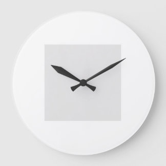 Upload Your Own Design Custom Clock ラージ壁時計