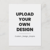 Upload Your Own Design Here | Custom シーズンカード (正面)