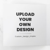 Upload Your Own Design Here | Custom 三つ折りカード (内部最初)