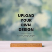 Upload Your Own Design Here | Custom Template アクリルサイン (ニュートラル)