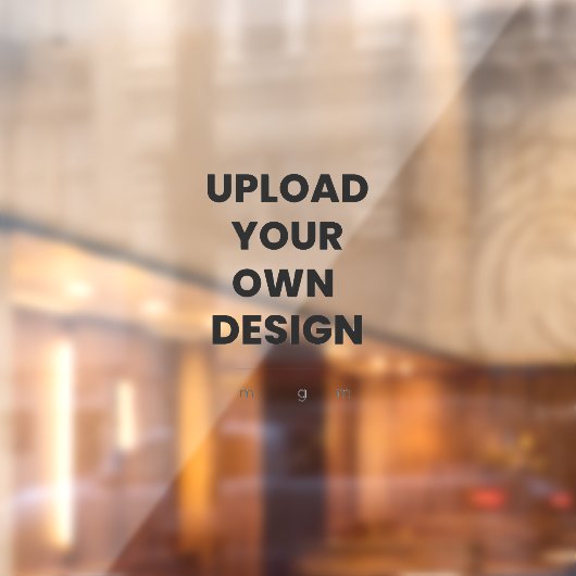 Upload Your Own Design Here | Custom Template ウィンドウサイン (シート2)