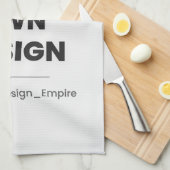Upload Your Own Design Here | Custom Template キッチンタオル (四つ折り)