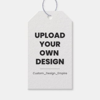 Upload Your Own Design Here | Custom Template ギフトタグ