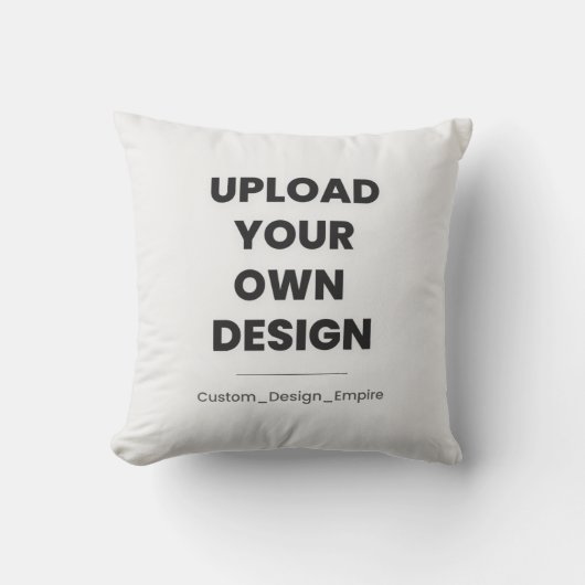 Upload Your Own Design Here | Custom Template クッション (正面)