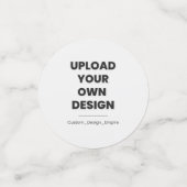 Upload Your Own Design Here | Custom Template コンフェッティ (スモール正面)