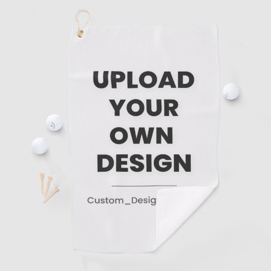 Upload Your Own Design Here | Custom Template ゴルフタオル (インサイチュ)