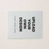 Upload Your Own Design Here | Custom Template ジグソーパズル (横)