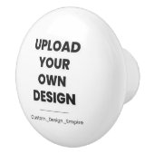 Upload Your Own Design Here | Custom Template セラミックノブ (右)