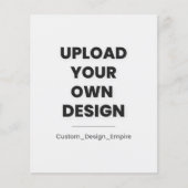 Upload Your Own Design Here | Custom Template チラシ (正面)