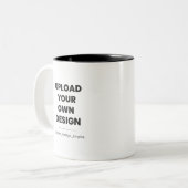 Upload Your Own Design Here | Custom Template ツートーンマグカップ (正面左)