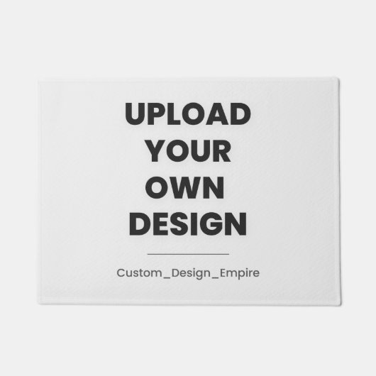 Upload Your Own Design Here | Custom Template ドアマット (正面)